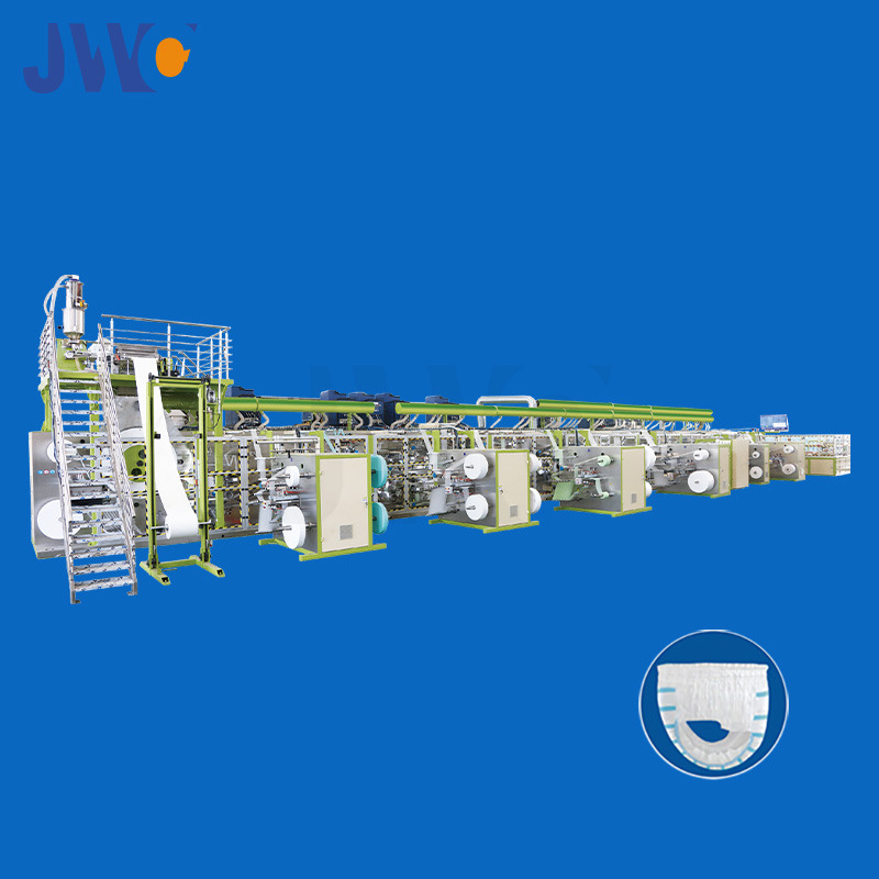 Full Servo H-Shape Baby Training Pants Diaper Machine