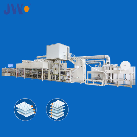 Disposable Under Pad/Puppy Pad Machine (3+5 Layers Pads) 200-240M/MIN