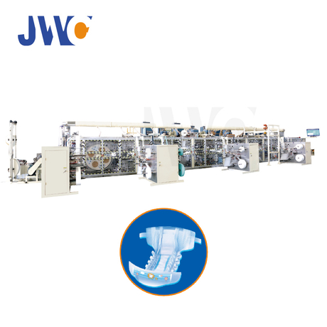 Full Servo Classicl-Shape Baby Diaper Machine