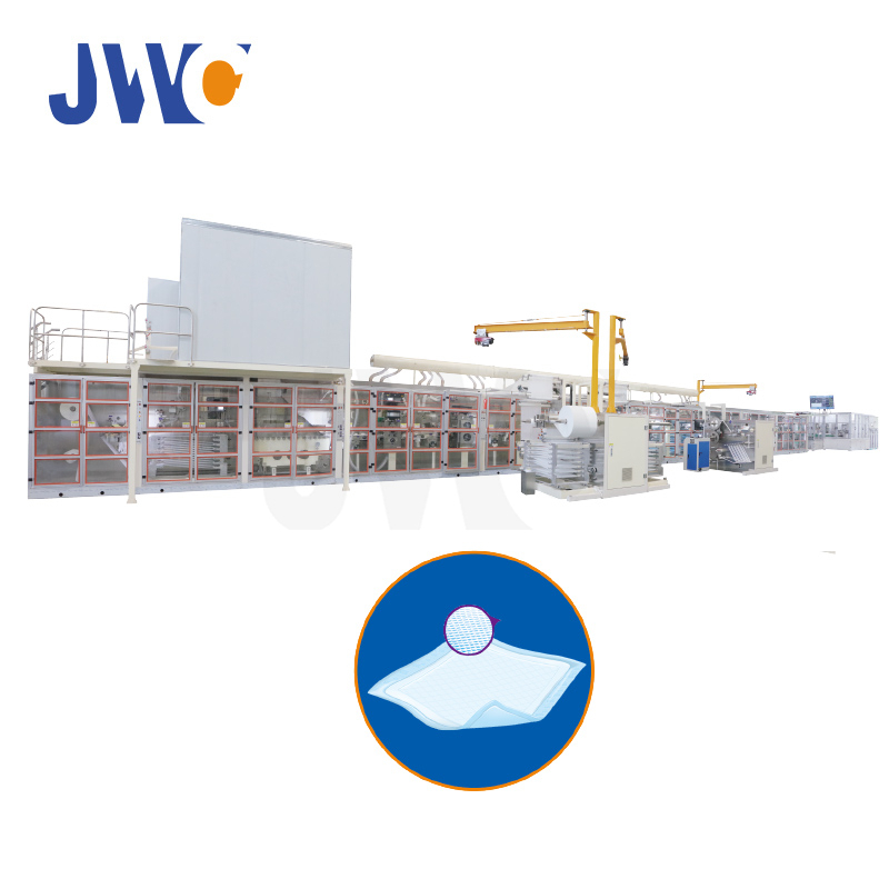 Full Servo Disposable Puppy Pad Machine