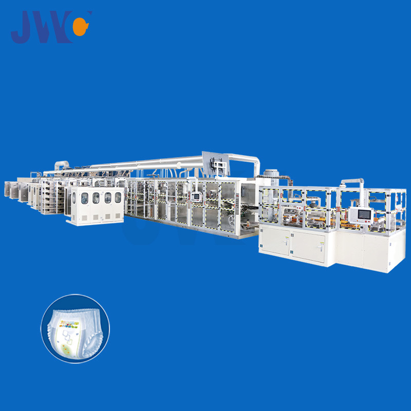 Full Servo X-Shape Baby Training Pant Diaper Machine