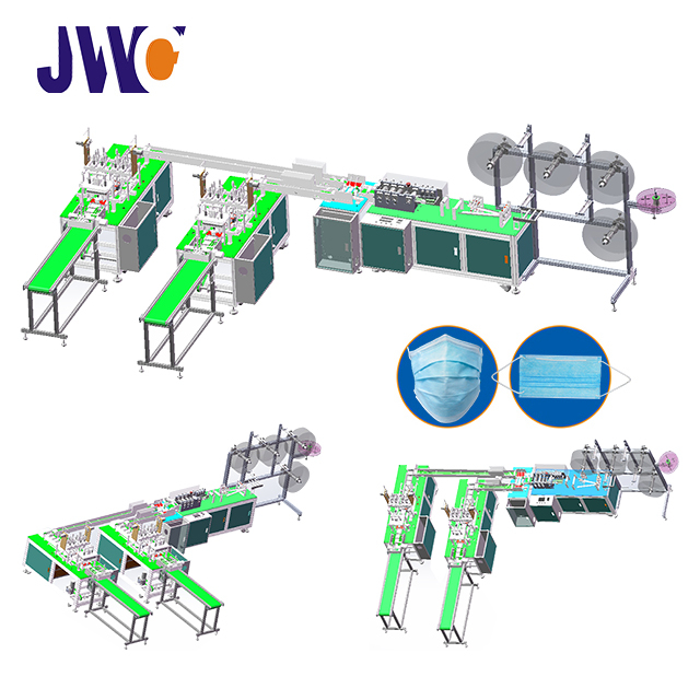 Automatic disposable mask making machine