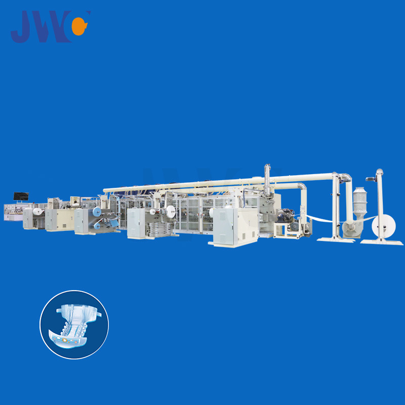 Full Servo Classicl-Shape Baby Diaper Machine