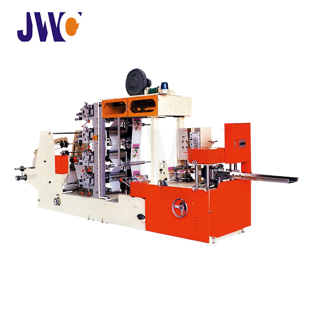 JWC-YH-FC Table Napkin Making Machine Four Colors